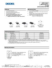 SBR10150CT-G datasheet pdf Diodes