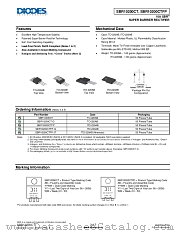SBR10200CTFP datasheet pdf Diodes