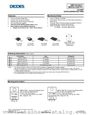SBR10U150CT datasheet pdf Diodes