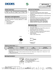 SBR10U45D1Q-13 datasheet pdf Diodes