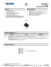 SBR130S3-7 datasheet pdf Diodes