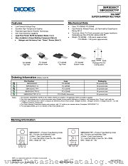 SBR30200CTFP datasheet pdf Diodes