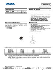 SBR30A45CTB datasheet pdf Diodes