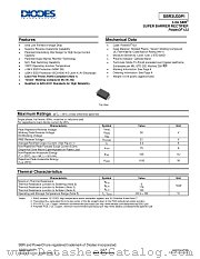 SBR3U30P1-7 datasheet pdf Diodes