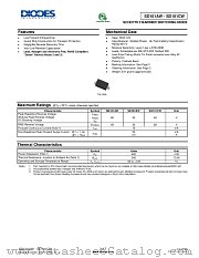 SD101BW-13-F datasheet pdf Diodes