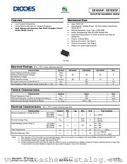 SD103AW-7-F datasheet pdf Diodes