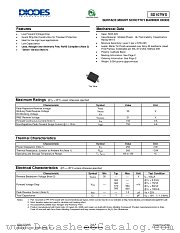 SD107WS-7-F datasheet pdf Diodes