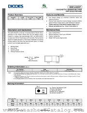 SDM1U40CSP-7 datasheet pdf Diodes