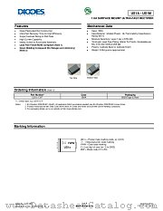 US1J-13-F datasheet pdf Diodes