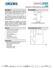 ZR285-2.5 datasheet pdf Diodes