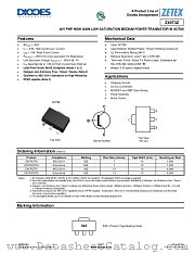 ZX5T3ZTA datasheet pdf Diodes