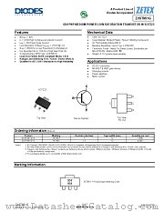 ZX5T951GTA datasheet pdf Diodes