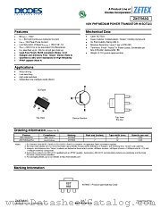 ZX5T953G datasheet pdf Diodes