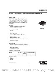 ZXBM1017ST20TC datasheet pdf Diodes