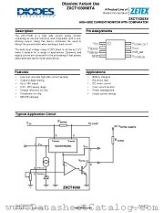 ZXCT1030X8 datasheet pdf Diodes