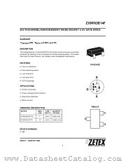 ZXMN3B14F datasheet pdf Diodes