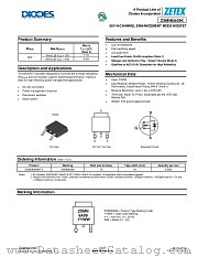 ZXMN6A09K datasheet pdf Diodes
