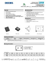 ZXTN26020DMF datasheet pdf Diodes