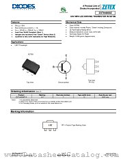ZXTN4000Z datasheet pdf Diodes