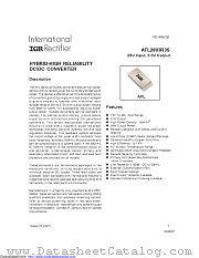 5962-99552 datasheet pdf International Rectifier