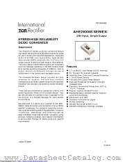 5962-91625 datasheet pdf International Rectifier