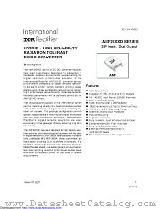 5962-05223 datasheet pdf International Rectifier