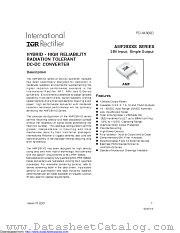 5962-04253 datasheet pdf International Rectifier