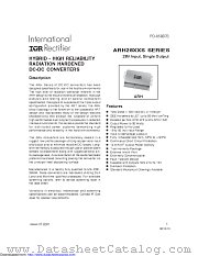5962-04232 datasheet pdf International Rectifier