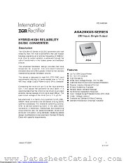 5962-94630 datasheet pdf International Rectifier