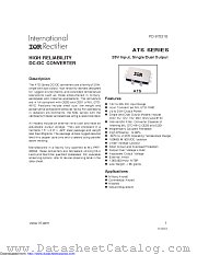 ATS2803R3S datasheet pdf International Rectifier