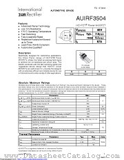 AUIRF3504 datasheet pdf International Rectifier