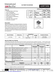AUIRF7309Q datasheet pdf International Rectifier