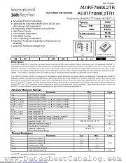 AUIRF7669L2TR datasheet pdf International Rectifier