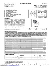 AUIRFP2602 datasheet pdf International Rectifier