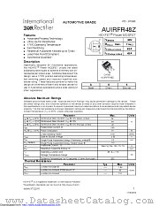 AUIRFR48ZTRL datasheet pdf International Rectifier