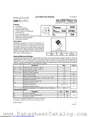 AUIRFR6215 datasheet pdf International Rectifier