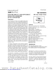 5962-1021701 datasheet pdf International Rectifier