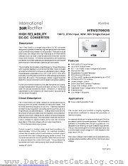 HTM27092SB datasheet pdf International Rectifier
