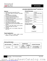 IR11672ASPBF datasheet pdf International Rectifier