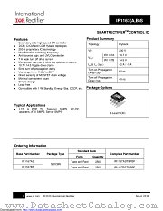 IR1167BSTRPBF datasheet pdf International Rectifier