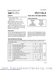 IR2110L4SCS datasheet pdf International Rectifier