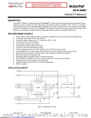 IR3507MPBF datasheet pdf International Rectifier