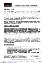 IRAC5001-HS100A datasheet pdf International Rectifier