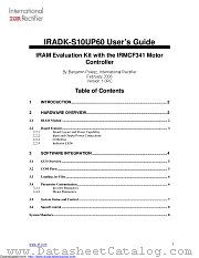IRADK-S10UP60 datasheet pdf International Rectifier