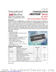 IRAMS06UP60B-2 datasheet pdf International Rectifier