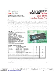 IRAMX30TP60A datasheet pdf International Rectifier