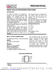 IRDC3637 datasheet pdf International Rectifier