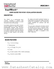 IRDC3811 datasheet pdf International Rectifier