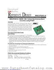 IRDCIP2001-A datasheet pdf International Rectifier