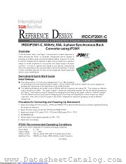 IRDCIP2001-C datasheet pdf International Rectifier